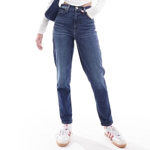 Levi’s Dark Wash High-Waisted Mom Denim Jeans
